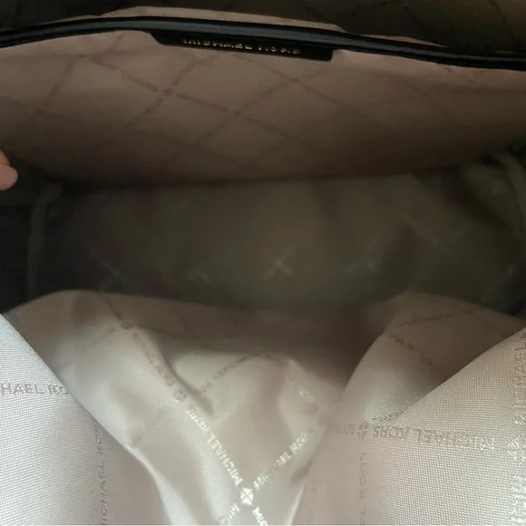 Michael Kors Brown and Black Backpack Connie Bag NWOT - Picture 8 of 13